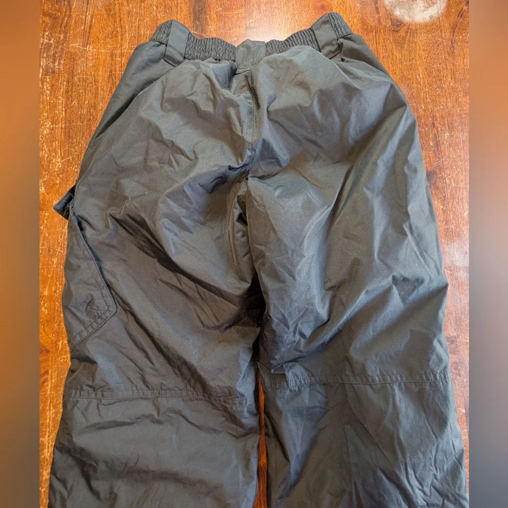 ZeroXposur Kids Snow Pants Youth 10/12 Black Skiwear Winterwear Activewear Used